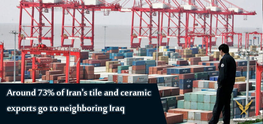 exports go to neighboring Iraq