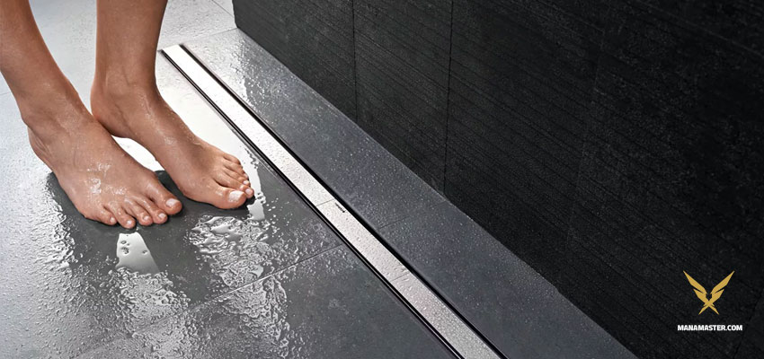 slip-resistant bathroom tile