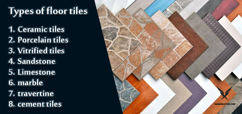 Types of Floor Tiles