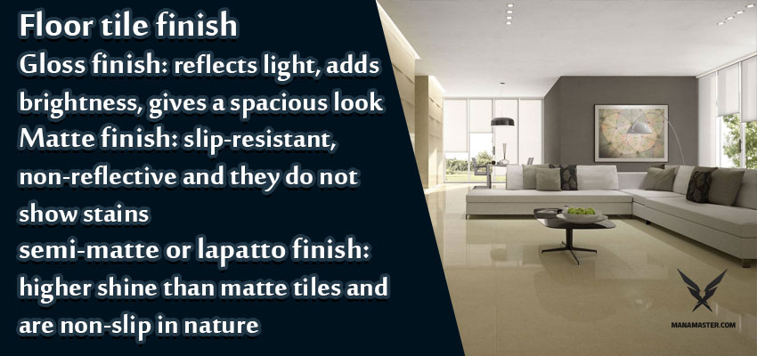 how to choose floor tiles- Manamaster