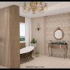 کاشی پرسلان آریا 90*30 رئونالدو قهوه ای تیره مات کالیبره - تصویر 2