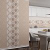 کاشی سرامیک احسان 60*30 بیانکو کرم براق کالیبره - تصویر 2