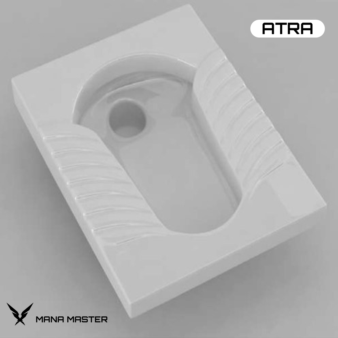 توالت زمینی آریا مدل آترا - مانامستر