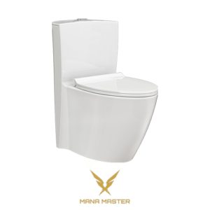 توالت فرنگی سفید چینی کرد مدل مگنولیا